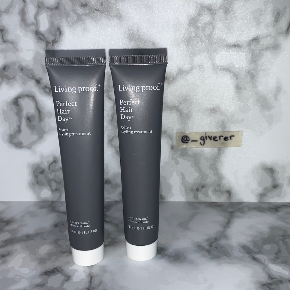 2x Living Proof Travel Size Perfect Hair Day (PHD) 5-In-1 Styling Treatment